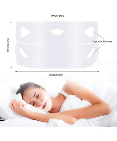 TEEROVA Double Chin Reducer V Line Mask 5 Pcs Face Slimmer Lift Tape V Line Lifting Mask Chin Up Tightening Patches Face Slimming Strap Firming Moisturizing Chin Neck V Shaped Slimming Face Mask - Buy Online on GoSupps.com