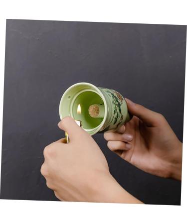 Portable Moxa Cone Holder Burner - Moxibustion Tool for Home Use | Ceramic 12.5x7cm - International Shipping Available - Buy Online on GoSupps.com