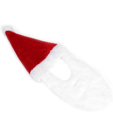 Mustaches Fake Mustache Adjustable Simulation White Fake Moustache Santa Claus Beard Costume Cosplay for Halloween - Buy Online on GoSupps.com