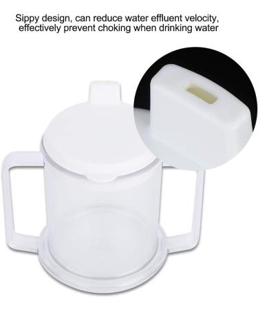 Spill-Proof Lightweight Double Handle Sippy Cup for Swallowing Disorders - Buy Online on GoSupps.com