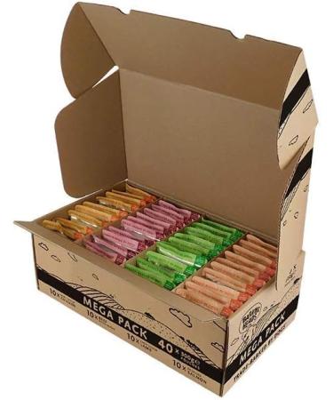 Barking Heads Wet Dog Food Pouches - Mega Variety Pack - Natural & Grain-Free with No Artificial Flavours Plus Added Vitamins & Minerals 40 x 300g Bulk Multipack - Buy Online on GoSupps.com