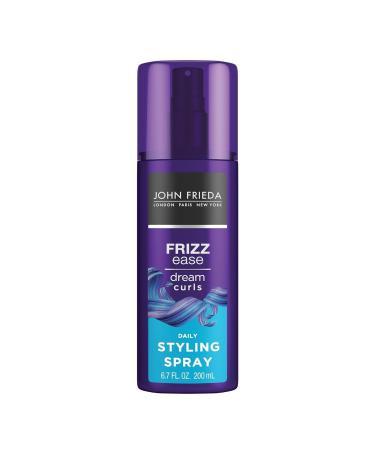John Frieda Frizz-Ease Dream Curls Daily Styling Spray 6.7 Fluid Ounce (Pack of 2) Natural 6.7 Fl Oz (Pack of 2)