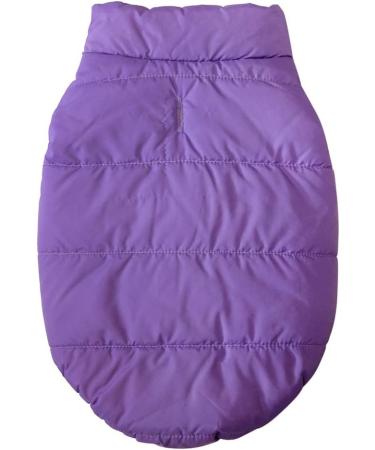 Joydaog 2-Layer Fleece Dog Jacket - Warm Winter Puppy Vest Windproof Size 3XL - Purple - Buy Online on GoSupps.com