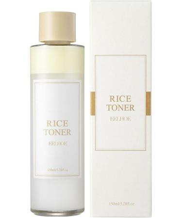 Skin Care Rice Toner,Rice Facial Moisturizer,150ml Rice Facial Toner,Korean Rice Toner,Rice Moisturizing Toner,Natural Rice Moisturizing And Hydrating (1pc)