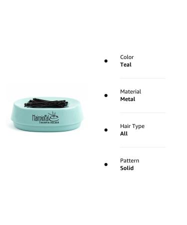 Bobby Pin and Hair Clip Magnetic Holder - HairpinPal (Sea Foam Teal) | Unisex Hair Accessories - Buy Online on GoSupps.com