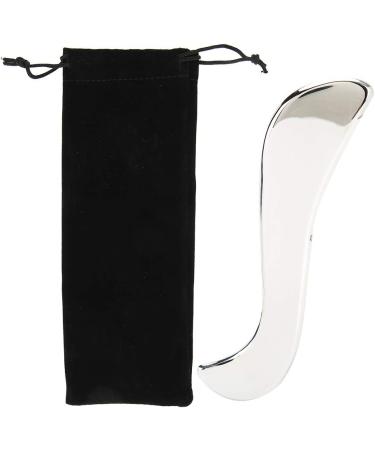 Premium Stainless Steel Gua Sha Scraping Tool for Pain Relief & Massage | Body Scraping Board & Storage Bag Included - Buy Online on GoSupps.com