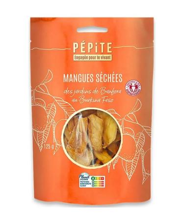 Dried mangoes from the Banfora gardens Organic 125 g