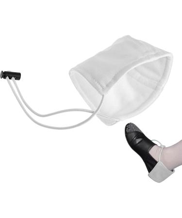 Shoe Heel Guard Covers | Plush Lined Protectors for Men & Women | Wear Resistant Heel Pads for Flats & Wedges | Reusable Comfort Accessories | White - Buy Online on GoSupps.com