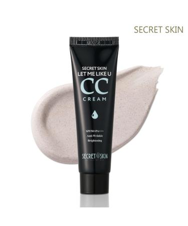 SECRET SKIN CC Cream Foundation for Mature Skin - Moisturizing Lifting Tinted Moisturizer with Hyaluronic Acid | Korean Makeup #01 - Buy Online on GoSupps.com