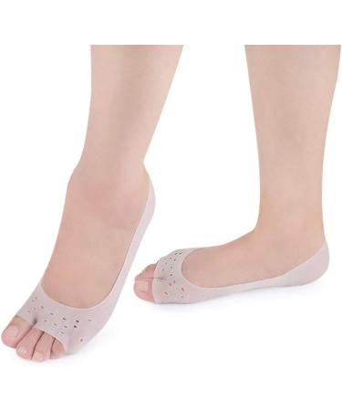Milisten Women's Toe Bunion Corrector Socks - Hallux Valgus Splints, Thumb Splint, Toes Straighteners - 1 Pair (White) - Buy Online on GoSupps.com