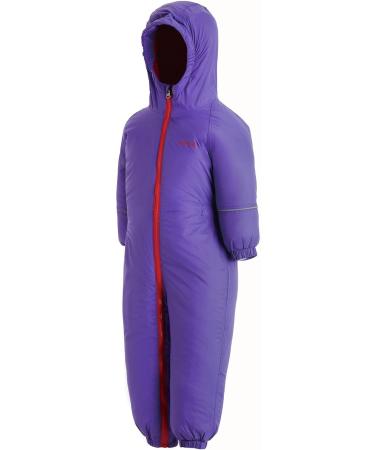 Regatta Kids Splosh III Waterproof Puddle Suit - Peony Purple, 18-24 Months - Buy Online on GoSupps.com