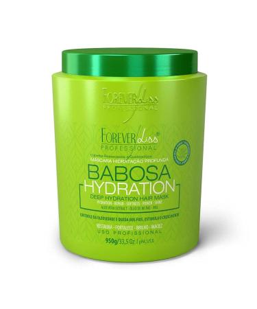 Forever Liss - Linha Babosa - Mascara Hidratacao 950 Gr - (Aloe Vera Collection - Moisturizing Mask Net 33.51 Oz)