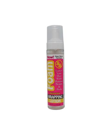 Bronner Brothers Foam Moisturizing Wrapping Lotion 8.5 Ounce (Pack of 12)