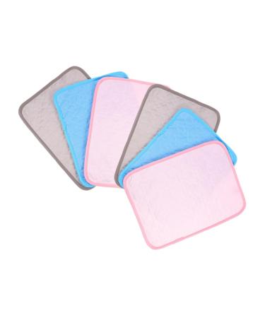 FRCOLOR 6pcs Hamster Cooling Mat Indoor Mat Chinchillas Cooling Pad Indoor Cooling Pad Absorb Water Lining