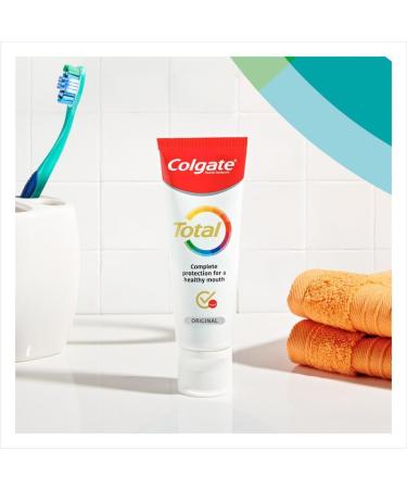  Colgate Colgate Total Prevention Active Original Toothpaste 75ml | Fights the main causes of oral health problems | 24-hour antibacterial protection | Patented technology. - Buy Online on GoSupps.com