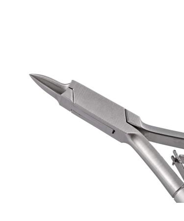 Otto Herder Nail Tongs Corner Pliers 13 cm - Stainless Steel Precision Slim Cutting Edge for Ingrown Toenails & Nail Fold Care - International Shipping - Buy Online on GoSupps.com