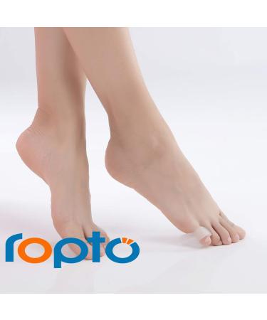 Small Thumb Toe Valgus Corrector - Set of 4 - Hallux Valgus Separator and Bunion Pad for Pain Relief and Protection - Adhesive Gel Pads Included - Buy Online on GoSupps.com