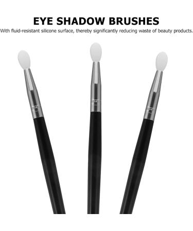 minkissy Eye Makeup Silicone Lip Applicator Eye Shadow lip eyeshadow brush eyeshadow brush set and Lip Makeup Eye Makeup Silicone Lip Applicator 14.5x0.5cm Black 1 - Buy Online on GoSupps.com