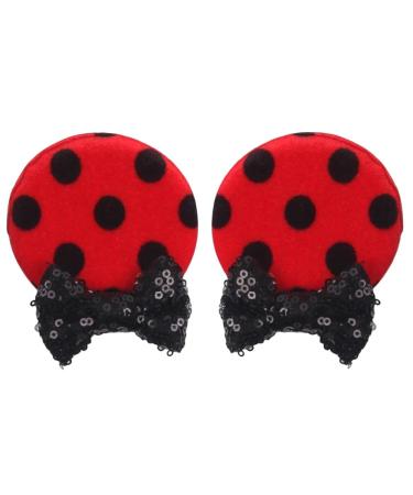 New 2025 New Flower 2.8"Mouse Ears Barrettes Hair Clips For New For Fashion Sequins Bow Decoration Festival Party Hairpins DIY Hair Accessories Jewelry Fashion Accessories Creative Gift