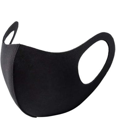 Riou Face Mask with Motif - Washable Reusable Cotton Breathable Mouth & Nose Protection Scarf for Men & Women (Black) | International Shipping Available - Buy Online on GoSupps.com
