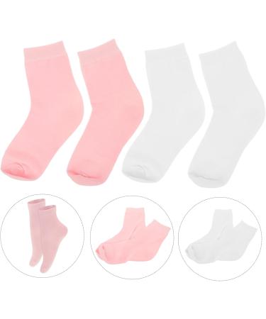 2 Pairs Womens Socks moisturizing Socks for Foot Care moisturizing Socks for Adult moisturizing Socks for Dry Cracked feet Lovers Gel Middle Tube Ripstop Socks - Buy Online on GoSupps.com