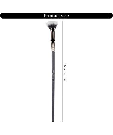 Multifunctional Fan Shaped Eyelash Brush Lash Wand Brush Lash Brush Mascara Fan Brush Makeup Tool For Eye Makeup - Buy Online on GoSupps.com