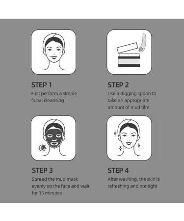 Organic Dead Sea Clay Mud Mask - Deep Pore Cleanser Antioxidant Skincare Soothes & Detoxifies - Ideal for All Skin Types - 2.8 oz - Buy Online on GoSupps.com