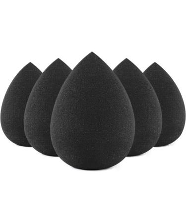 Mini makeup blending sponge black 6 pieces Latex Free. - Buy Online on GoSupps.com