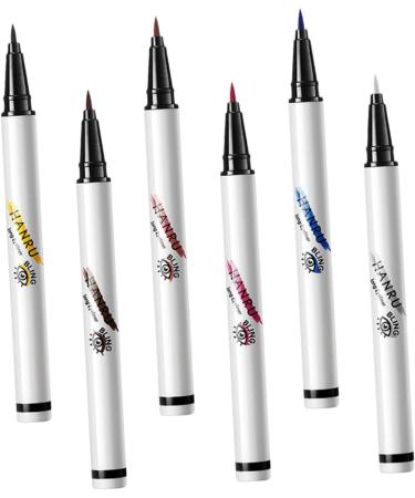 TOVINANNA 12 Pcs Eyeliner Pen for Women Eye Liner Pencils Eyeliner Stencils Make up Miss Abs Liquid Eyeliner - Buy Online on GoSupps.com