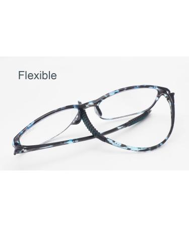4 Pack Blue Light Blocking Reading Glasses for Women +1.75 - Lightweight & Anti Eyestrain - Buy Online on GoSupps.com