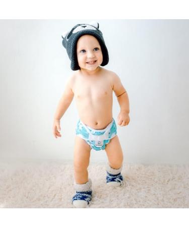 Bambooolik Duo Pocket Diaper - Velcro | Washable & Reusable | Made in EU | Ideal for Small Children | All-in-One Fleet Diapers - Buy Online on GoSupps.com