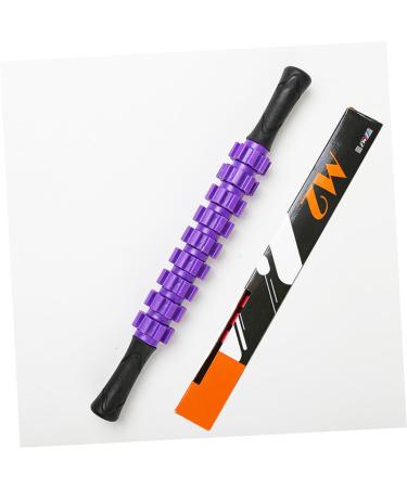 Lurrose 9 Waden Massager | Yoga Muscle Roller Stick | Tensioning Rod & Whole Body Massage Device | Purple Sports Equipment - Buy Online on GoSupps.com
