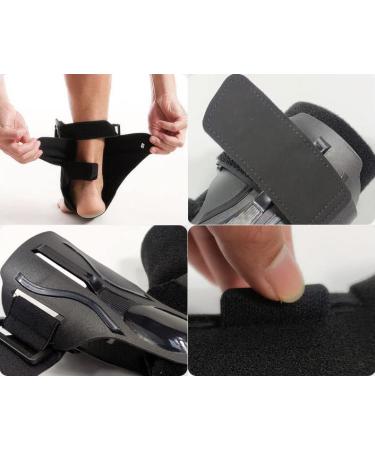 Ankle Brace for Sprained Ankle Support - Side Splint Stabilizers for Heel Pain Relief & Injury Recovery - X-Large Black Wrap for Men & Women - Buy Online on GoSupps.com
