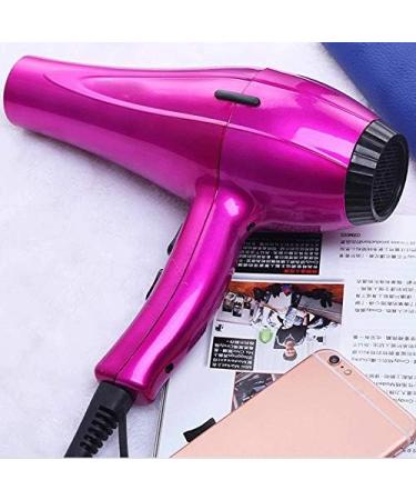 1200Watt Hair Dryer Professional Negative Ionic Salon Blow Dryer Fast Drying Quiet Hairdryer Color: Rose Red - Buy Online on GoSupps.com