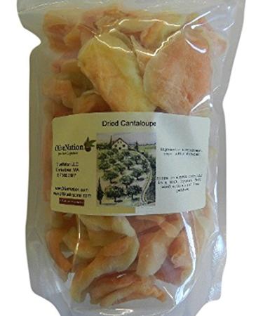 OliveNation Dried Cantaloupe Spears for Baking, Cooking, Nutritious Gourmet Snack, High in Fiber - 16 ounces 1 Pound