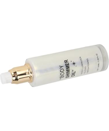 Buy Body Glitter Oil - Radiant Moisturizing Highlight Liquid (100ml Silver) for Long-Lasting Beach Glow | International Shipping Available - Buy Online on GoSupps.com