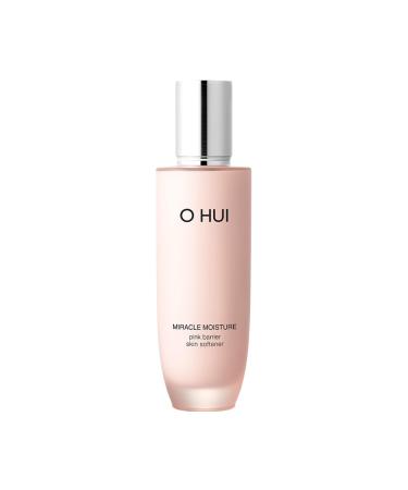 OHUI Miracle Moisture Skin Softener | Milk Lotion Texture | Moisturizes & Softens | Helps Strengthen Skin Barrier | Daily Toner | Ceramide Glycerin Panthenol | Glass Skin | All Skin Types | K-Beauty