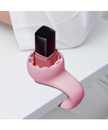 Nail Polish Holder Fingernail Polishing Tool - Anti Slip Grip Suction Flexible Soft Silicone Nail Polish Holder For Nail Organizer Display - Buy Online on GoSupps.com