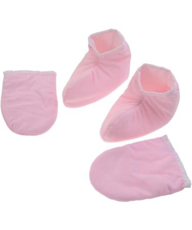 FRCOLOR 4 Pairs Paraffin Foot Cover Dry Hands Gloves Paraffin Bath Gloves Wax Care Insulated Mittens Insulated Therapy Gloves Hand Treatment Gloves Care - Buy Online on GoSupps.com