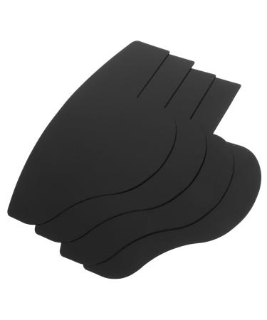 POPETPOP 4 Pcs Tools Beard Trimmer Guide Barber Line up Men Beard Applicator Card Template Bead Hair Man