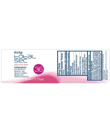 Esika Total Sec Desodorante 36H 1.6 oz - Long-Lasting Protection | International Shipping Available - Buy Online on GoSupps.com