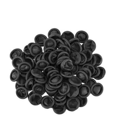 HEALLILY Tattoo Machine Covers 100 PCS Latex Finger Cots Rubber  Anti-static Tattoo Grip Cover for Tattoo Machine Tattoo Grip Finger