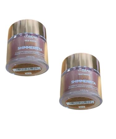 L'Oreal True Match Lumi Shimmerista Highlighting Powder 506 Sunlight 0.28 oz - Pack of 2 - Buy Online on GoSupps.com