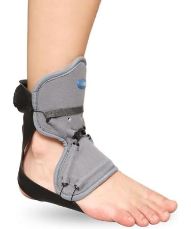 Foot Drop Orthosis BOA Tether Knob Adjustment AFO Ankle Orthosis Bionic Foot Structure That Fits The Foot for Running Basketball Injury Recovery (Color : Right Foot Size : Small) Small Right Foot