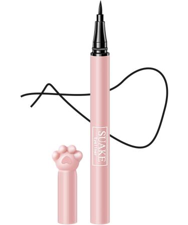  Sloane Liquid Eyeliner - Pink Cat Paw Shaped Liquid Eyeliner - Quick-Drying Black Eyeliner - Eye Enhancer Eyeliner - Waterproof Eyeliner - Buy Online on GoSupps.com