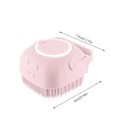 ZITIANY Silicone Bath Brush with Shampoo Dispenser - Soft Massage Shower Brush for Baby & Adults - Suitable for All Skin Types - 1PC - Buy Online on GoSupps.com