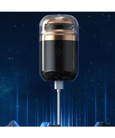 Portable Multifunctional Capsule Shaver 2024 New Mini Shavers for Men Type-C Charging Washable Automatic Men's Electric Shaver Mini Portable Electric Shaver (White+Black) - Buy Online on GoSupps.com