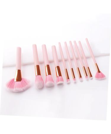 Baluue 2pcs Cosmetics Brush Makeup Brush for Woman Makeup Brushed Powder Makeup Brush Cosmetic Brush Wooden 19.5X3.5X1.5cm As Shown - Buy Online on GoSupps.com
