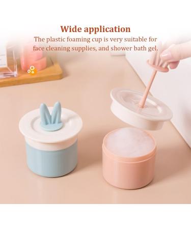 dijiusidy Foam Maker Cup Manual Cleaning Bubbler Shower Gel Cream Foamer Portable Home Bathroom Travel Foaming Skin Care Dark Blue - Buy Online on GoSupps.com