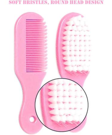 Nirelief Baby Grooming Kit - Newborn Care Set with Thermometer & Storage Case - Pink 8pcs - Buy Online on GoSupps.com